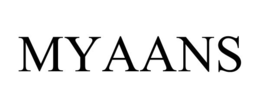 MYAANS trademark