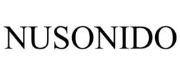 NUSONIDO trademark