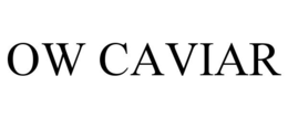 OW CAVIAR trademark