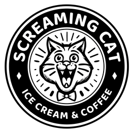 SCREAMING CAT ICE CREAM & COFFEE trademark