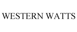 WESTERN WATTS trademark