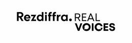 REZDIFFRA. REAL VOICES trademark