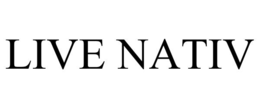 LIVE NATIV trademark