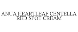 ANUA HEARTLEAF CENTELLA RED SPOT CREAM trademark