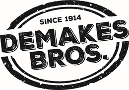 DEMAKES BROS. SINCE 1914 trademark