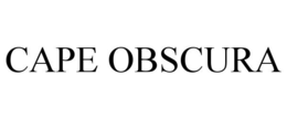 CAPE OBSCURA trademark