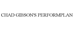 CHAD GIBSON'S PERFORMPLAN trademark