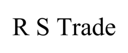 R S TRADE trademark
