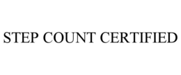 STEP COUNT CERTIFIED trademark