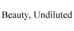 BEAUTY, UNDILUTED trademark