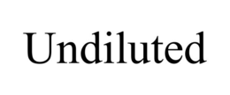 UNDILUTED trademark
