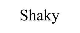 SHAKY trademark