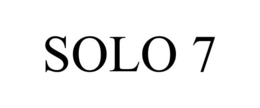 SOLO 7 trademark