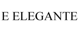 E ELEGANTE trademark