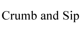 CRUMB AND SIP trademark
