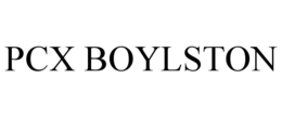 PCX BOYLSTON trademark