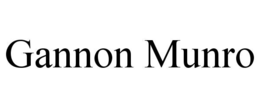 GANNON MUNRO trademark