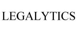 LEGALYTICS trademark