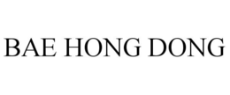 BAE HONG DONG trademark
