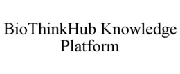 BIOTHINKHUB KNOWLEDGE PLATFORM trademark