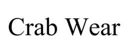 CRAB WEAR trademark