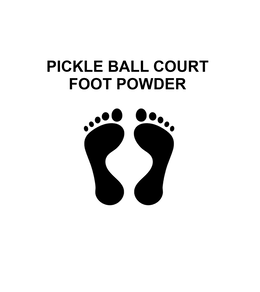 PICKLE BALL COURT FOOT POWDER trademark