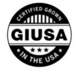 GIUSA CERTIFIED GROWN IN THE USA trademark