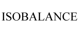 ISOBALANCE trademark