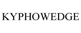 KYPHOWEDGE trademark