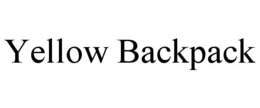 YELLOW BACKPACK trademark