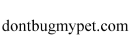 DONTBUGMYPET.COM trademark