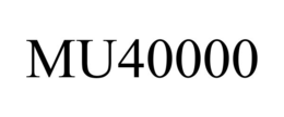 MU40000 trademark