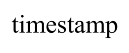 TIMESTAMP trademark