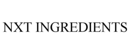 NXT INGREDIENTS trademark
