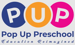 PUP POP UP PRESCHOOL EDUCATION REIMAGINED trademark
