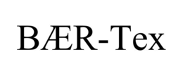 BÆR-TEX trademark