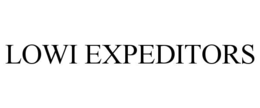 LOWI EXPEDITORS trademark