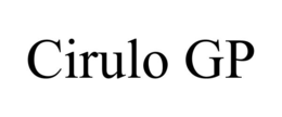 CIRULO GP trademark