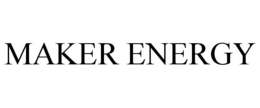 MAKER ENERGY trademark