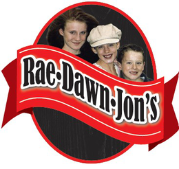 RAE · DAWN · JON'S trademark