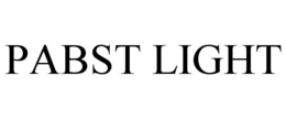 PABST LIGHT trademark