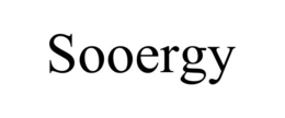 SOOERGY trademark