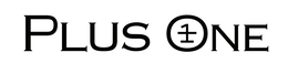 PLUS ONE + trademark