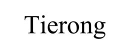 TIERONG trademark