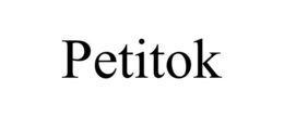 PETITOK trademark