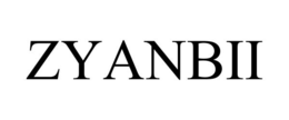 ZYANBII trademark