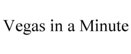 VEGAS IN A MINUTE trademark