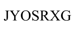 JYOSRXG trademark