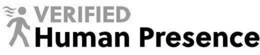 VERIFIED HUMAN PRESENCE trademark