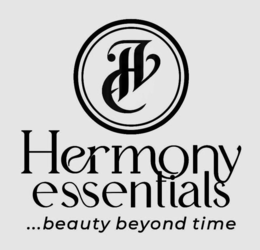 HE HERMONY ESSENTIALS ...BEAUTY BEYOND TIME trademark